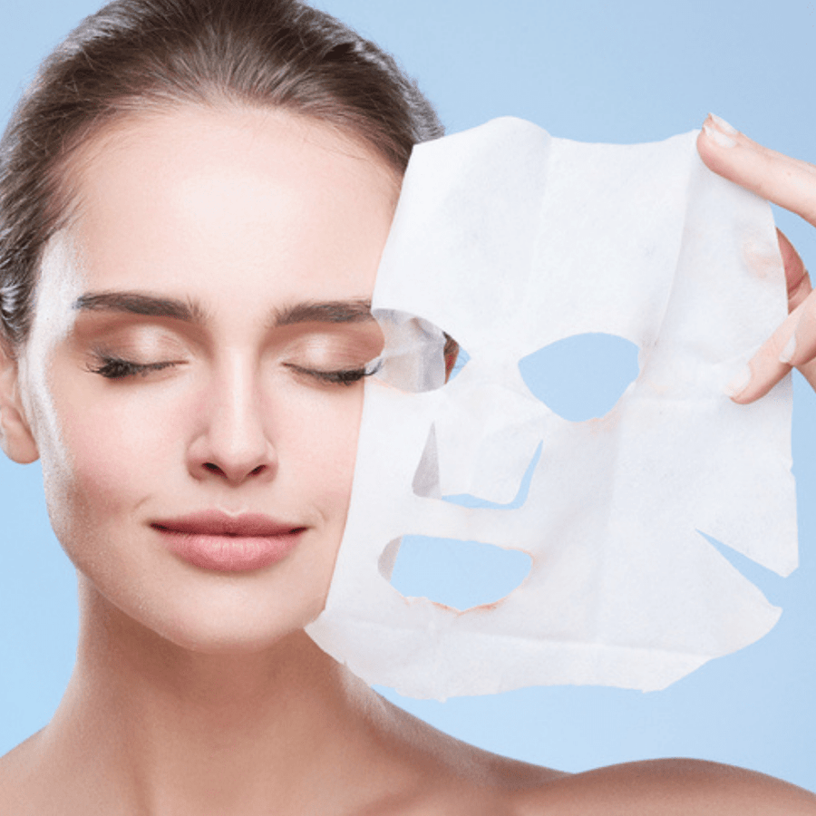 Gesichtsmaske Anti-Aging (4 Stück) - Beneva Black